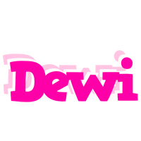 Dewi dancing logo