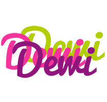 Dewi flowers logo