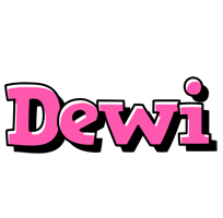 Dewi girlish logo