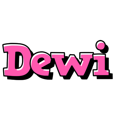 Dewi girlish logo