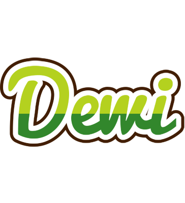 Dewi golfing logo
