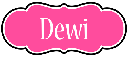 Dewi invitation logo