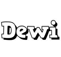 Dewi snowing logo