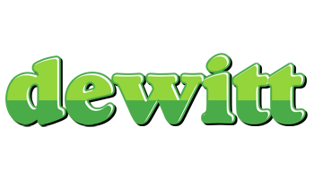 Dewitt apple logo