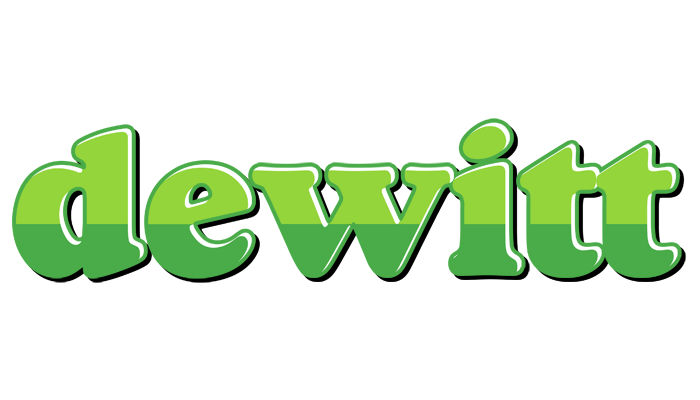 Dewitt apple logo