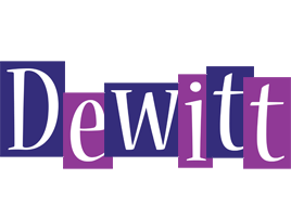 Dewitt autumn logo