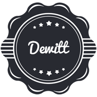 Dewitt badge logo