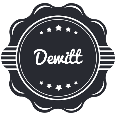 Dewitt badge logo