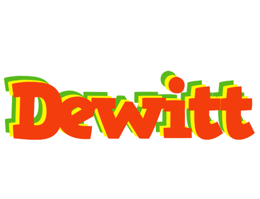Dewitt bbq logo