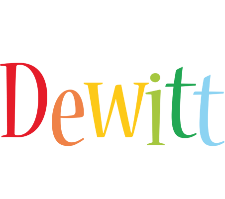 Dewitt birthday logo