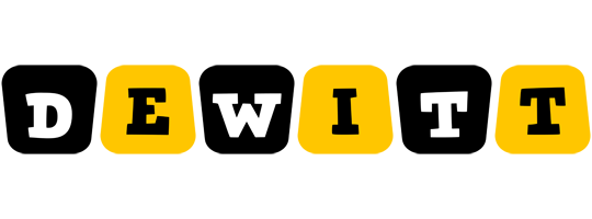 Dewitt boots logo