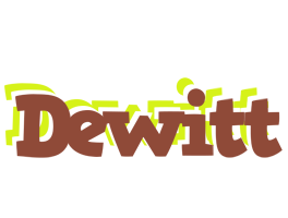 Dewitt caffeebar logo