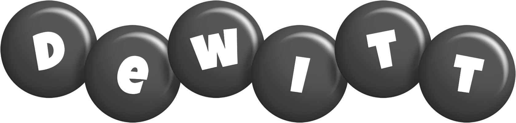 Dewitt candy-black logo