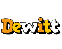 Dewitt cartoon logo