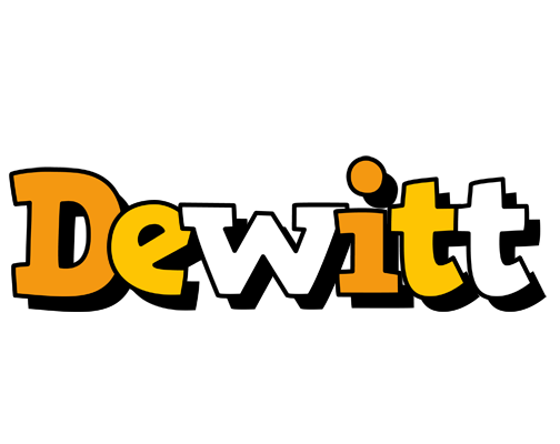 Dewitt cartoon logo