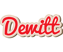 Dewitt chocolate logo