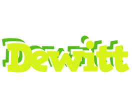 Dewitt citrus logo