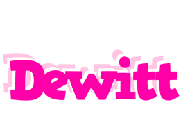 Dewitt dancing logo