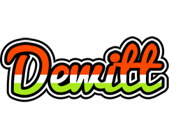 Dewitt exotic logo