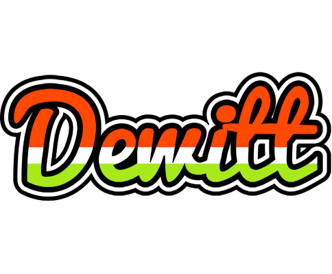 Dewitt exotic logo