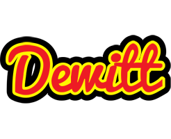 Dewitt fireman logo