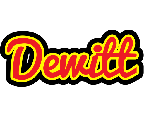 Dewitt fireman logo