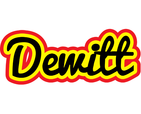 Dewitt flaming logo