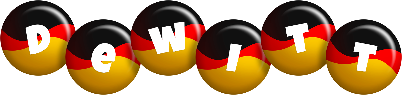 Dewitt german logo