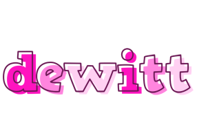 Dewitt hello logo