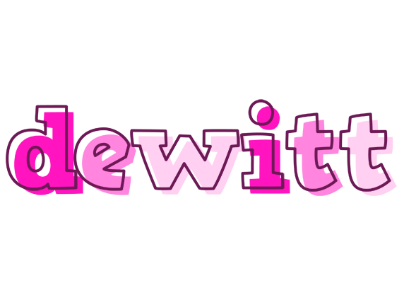 Dewitt hello logo