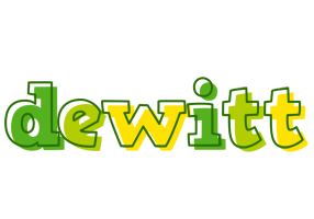 Dewitt juice logo