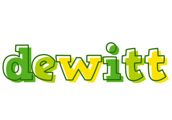 Dewitt juice logo