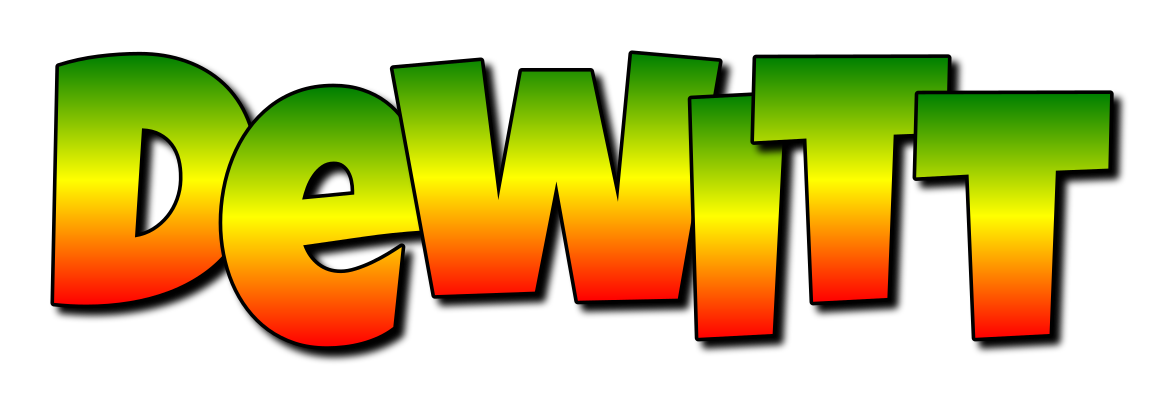 Dewitt mango logo