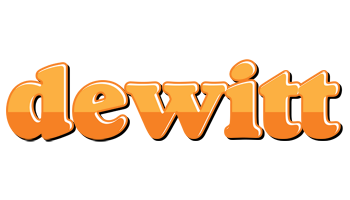 Dewitt orange logo