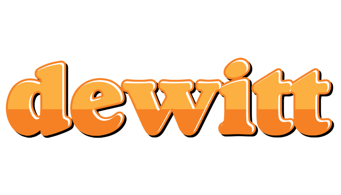 Dewitt orange logo