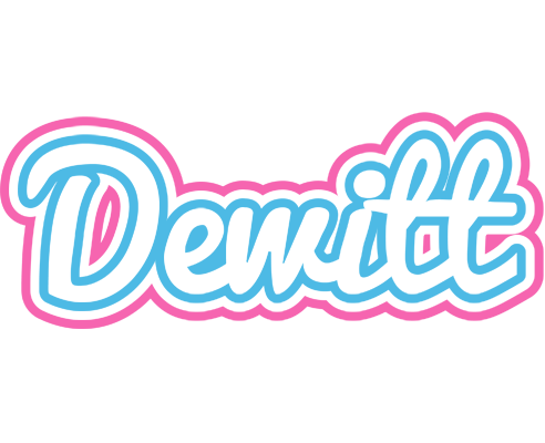 Dewitt outdoors logo