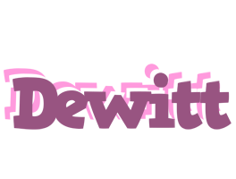 Dewitt relaxing logo