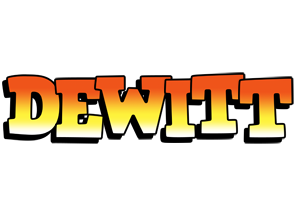 Dewitt sunset logo