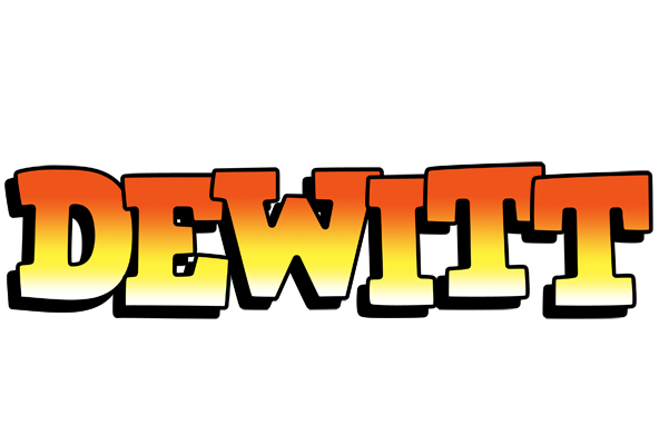 Dewitt sunset logo