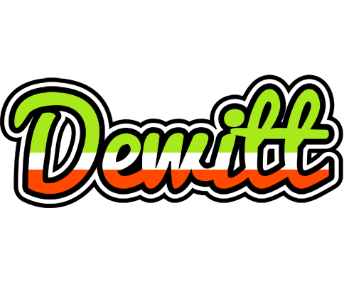 Dewitt superfun logo