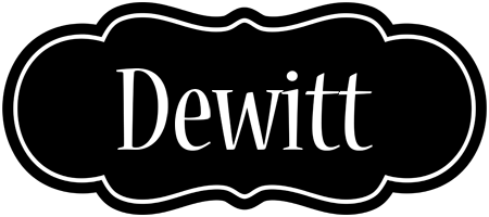 Dewitt welcome logo