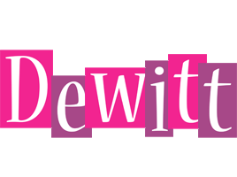 Dewitt whine logo