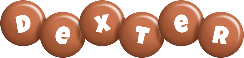 Dexter candy-brown logo