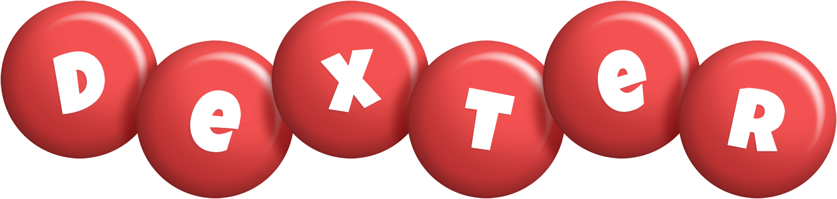Dexter candy-red logo