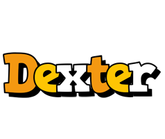 Dexter cartoon logo