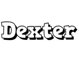 Dexter snowing logo