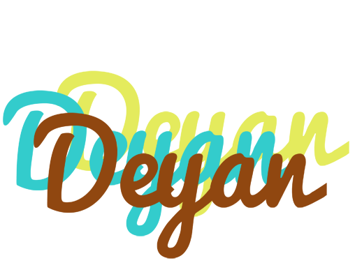 Deyan cupcake logo