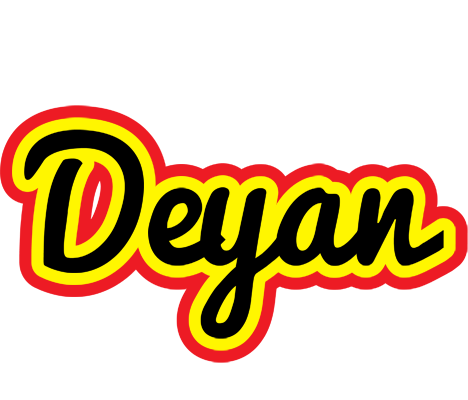 Deyan flaming logo