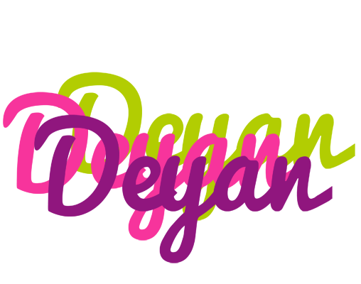 Deyan flowers logo