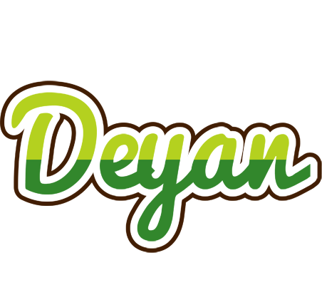 Deyan golfing logo
